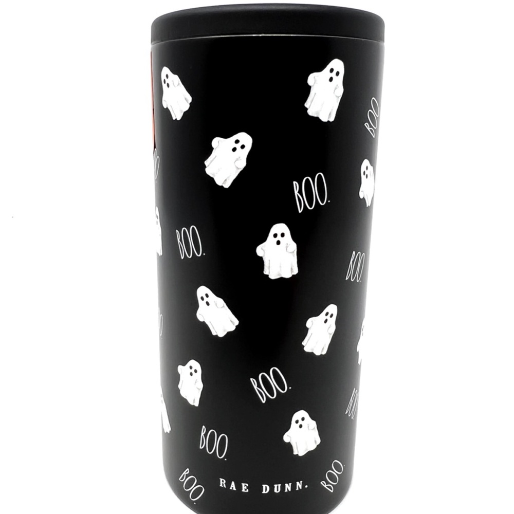 Rae Dunn Black Boo Ghost Tumbler